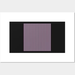 "Temptress" Stripe by Suzy Hager     Violet and Brown Posters and Art